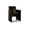 Rialto Armchair in Black Leather from Willi Schillig 1