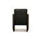 Rialto Armlehnstuhl aus schwarzem Leder von Willi Schillig 8