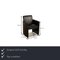 Rialto Armlehnstuhl aus schwarzem Leder von Willi Schillig 2
