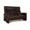 Tangram 2-Seater Sofa in Brown Leather from Himolla 1