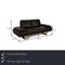 Model 6600 2-Seater Sofa in Black Leather from Rolf Benz 2