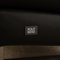 Sofá de dos plazas modelo 6600 de cuero negro de Rolf Benz, Imagen 6