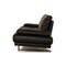 Sofá de dos plazas modelo 6600 de cuero negro de Rolf Benz, Imagen 10