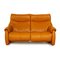 Cumuly 2-Seater Sofa in Goldenrod Leather from Himolla, Image 1