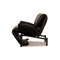 Veranda Lounge Chair in Black Leather by Vico Magistretti for Cassina, Image 10