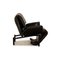 Veranda Lounge Chair in Black Leather by Vico Magistretti for Cassina 8