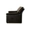 Atlanta 2-Sitzer Sofa aus schwarzem Leder von Laauser 11