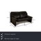 Atlanta 2-Sitzer Sofa aus schwarzem Leder von Laauser 2