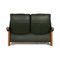 Buckingham 2-Sitzer Sofa aus dunkelgrünem Leder von Stressless 10