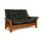 Buckingham 2-Sitzer Sofa aus dunkelgrünem Leder von Stressless 3