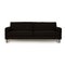 CL 820 3-Seater Sofa in Black Fabric from Erpo 1