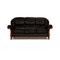 Victoria 3-Seater Sofa, 2-Seater Sofa and Armchair in Black Leather from Nieri, Set of 3 11
