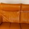 Cumuly 2-Sitzer Sofa und Sessel aus Goldrute Leder von Himolla, 2er Set 6