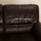 Model 2253 2-Seater and 3-Seater Sofas in Dark Brown Leather from Himolla, Set of 2 7