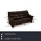 Model 2253 2-Seater and 3-Seater Sofas in Dark Brown Leather from Himolla, Set of 2 3