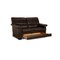 Model 2253 2-Seater and 3-Seater Sofas in Dark Brown Leather from Himolla, Set of 2 4