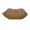Togo Corner Sofa and Pouf in Olive Fabric by Michel Ducaroy for Ligne Roset, Set of 2, Image 8