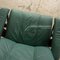 Green Leather Armchairs from Stressless, Set of 2 5