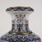 Large Bronzse Vase with Cloisonné and Colored Enamels 12