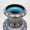 Large Bronzse Vase with Cloisonné and Colored Enamels 13