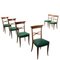 Chaises Vintage en Similicuir, Italie, 1960s 1