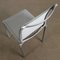 Vintage Stühle aus Aluminium und Mesh 3