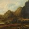 Landschaft mit Meerblick, Ende 1700 – 1800, Öl auf Leinwand, Gerahmt 5