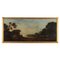 Landscape with Sea View, Late 1700s-1800s, Oil on Canvas, Framed 1