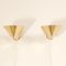 Brass Wall Lights from Aneta, 1980s, Set of 2, Image 11