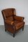 Vintage Dutch Cognac Leather Club Chair, Image 9