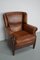 Vintage Dutch Cognac Leather Club Chair 2