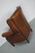 Vintage Dutch Cognac Leather Club Chair 15