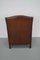 Vintage Dutch Cognac Leather Club Chair, Image 11