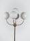 Brass and Opal Globe Floor Lamp, Germany, 1970s, Image 7
