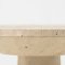 Table Console en Travertin par PA Giusti & E. Di Rosa pour Up & Up, 1970s 10