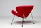 Red Orange Slice Chair by Pierre Paulin, 1990s 2