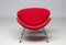 Red Orange Slice Chair by Pierre Paulin, 1990s 12