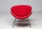 Red Orange Slice Chair by Pierre Paulin, 1990s, Image 12