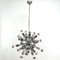 Goffredo Reggiani zugeschriebene Chrom Sputnik Deckenlampe, 1970er 9