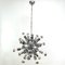 Lámpara de techo Sputnik de cromo atribuida a Goffredo Reggiani, años 70, Imagen 9