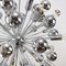 Chrome Sputnik Ceiling Lamp attributed to Cosack, 1970s 2