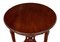 Early 20th Century Round Center Table in Mahogany, Image 5