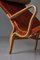 Pernilla Chaise Longue in Patinated Saddle Leather attributed to Bruno Mathsson, 1964 15