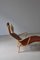 Chaise Longue Pernilla in cuoio patinato attribuita a Bruno Mathsson, 1964, Immagine 10