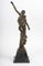 Art Deco Tänzerin, 20. Jh., Bronze auf Marmorsockel 5
