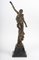 Danseuse Style Art Déco, 20ème Siècle, Bronze sur un Socle en Marbre 5