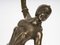Art Deco Tänzerin, 20. Jh., Bronze auf Marmorsockel 3