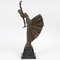 Bailarina estilo Art Déco, siglo XX, bronce sobre base de mármol, Imagen 7