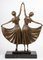 Sculpture, the Dancers in the Art Deco Style, 20th Century, Image 8