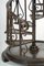 Lampada da tavolo con scala a chiocciola in metallo patinato marrone, XX secolo, Immagine 4